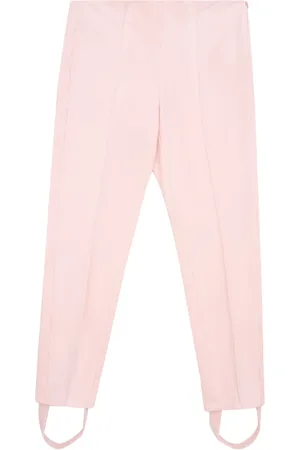 LARDINI Broeken, Dames, Roze, S, Slim-fit broek