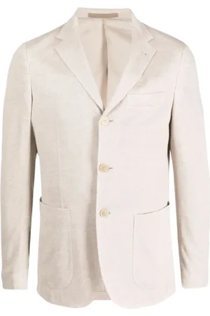 ELEVENTY Jassen, Heren, , L, Linnen, Linnen Blazer