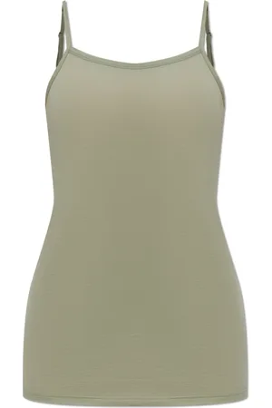Hanro Tops, Dames, Groen, L, Katoen, Top uit de Ultralight collectie