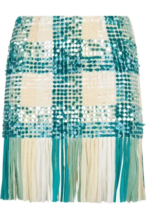 Elisabetta Franchi Rokken, Dames, Veelkleurig, XS, Polyester, Geborduurde Rok
