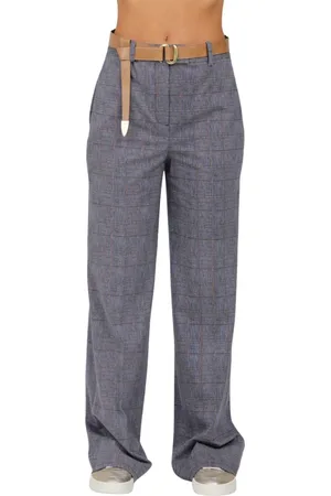 Circolo Broeken, Dames, Blauw, M, Wijde Broeken
