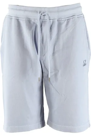 C.P. Company Korte broeken, Heren, Paars, M, Katoen, Cotton Fleece Jogging Shorts