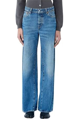 OUR LEGACY Jeans, Dames, Blauw, W24, Katoen, Deadline Wash Jeans