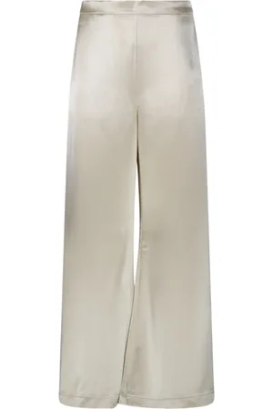 By Malene Birger Broeken, Dames, Grijs, M, Polyester, Oester Grijs Lucee Broek