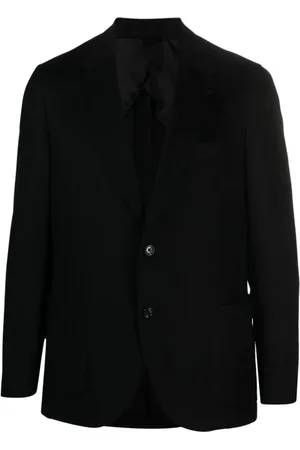LARDINI Jassen, Heren, Zwart, L, Wol, Blazer van wol-cashmere mix