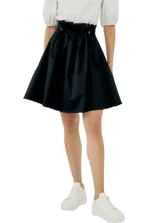 Silvian Heach Rokken, Dames, Zwart, M, Drawstring Bag Life Rok