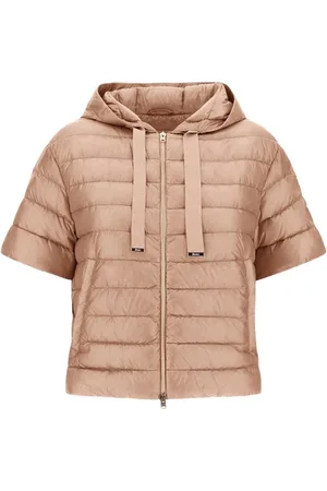 HERNO Jassen, Dames, Roze, M, Nylon, Lichtgewicht Roze Nylon Jas