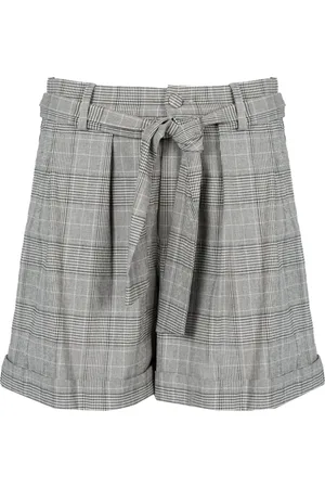 Liu Jo Korte broeken, Dames, Grijs, S, Elegante High-Waisted Shorts