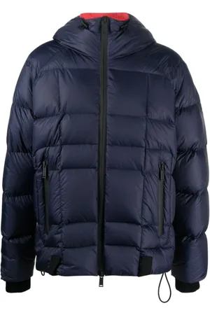 Dsquared2 Jassen, Heren, Blauw, L, Polyester, Stijlvolle Winterjas