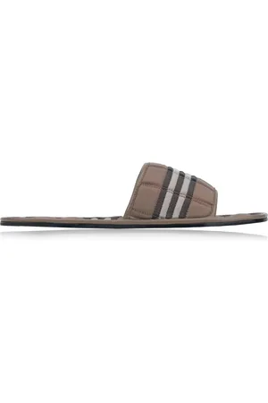 Burberry Schoenen, Heren, Bruin, 37 EU, Leer, Slip-On Sneakers