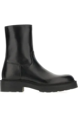 The Row Schoenen, Dames, Zwart, 36 EU, Leer, Nobilis TR Zwarte Leren Boot