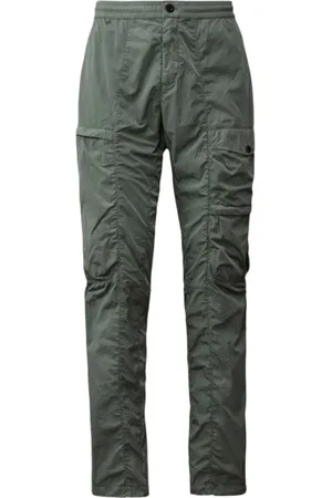 C.P. Company Broeken, Heren, Blauw, S, Nylon, Cargo Chrome-R Broek