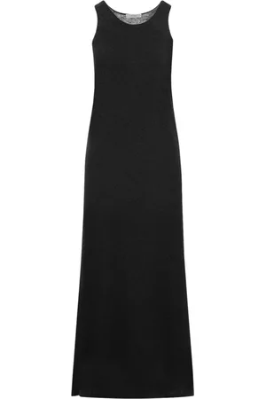 The Row Kleedjes, Dames, Zwart, S, Katoen, Farissa Maxi-jurk