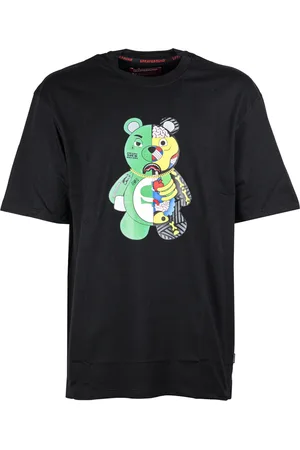 Sprayground Tops, Heren, Zwart, M, Katoen, Anatomy Bear T-Shirt