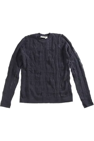 OUR LEGACY Truien, Heren, Blauw, M, Klassieke Ronde hals Shirt