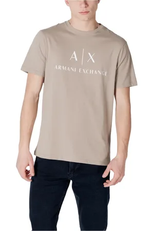 Armani Exchange Tops, Heren, , 2Xl, Katoen, Mouwloos Katoenen T-shirt