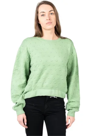 Silvian Heach Truien, Dames, Groen, S, Polyester, Ronde Hals Truien