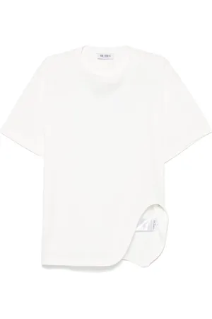 The Attico Tops, Dames, Wit, XS, Katoen, T-shirt