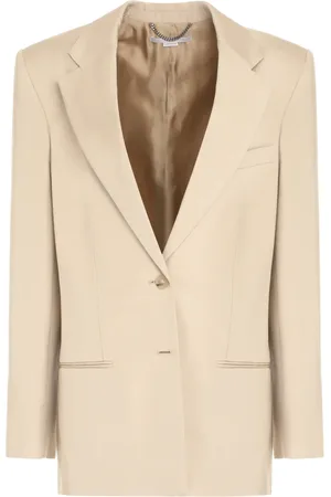 Stella McCartney Jassen, Dames, , S, Klassiek Jasje met Reverskraag