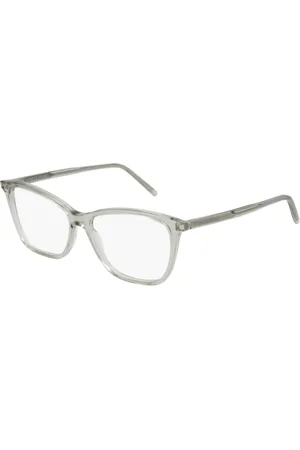Saint Laurent Accessoires, unisex, Wit, ONE Size, Elegante Zwarte Zonnebril SL 259