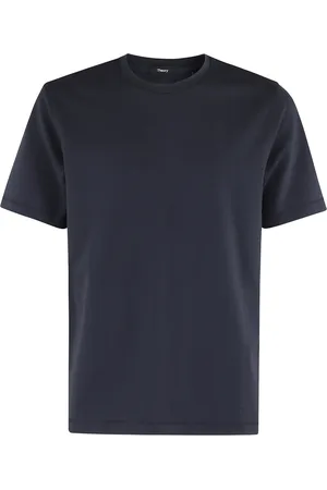 THEORY Tops, Heren, Blauw, XL, Baltische Jersey Tee