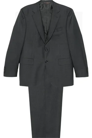 CANALI Mantels, Heren, Grijs, 3Xl, Single-Breasted Jas