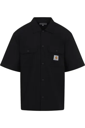 Carhartt Overhemden, Heren, Zwart, S, Ambachts Shirt voor Stijlvolle Look