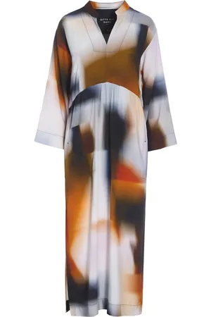 Bitte Kai Rand Kleedjes, Dames, Veelkleurig, XL, Feather Flower Jurk