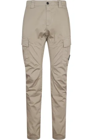 C.P. Company Broeken, Heren, , 2Xl, Satijn, Cargo Lens Broek in Satijn Stretch
