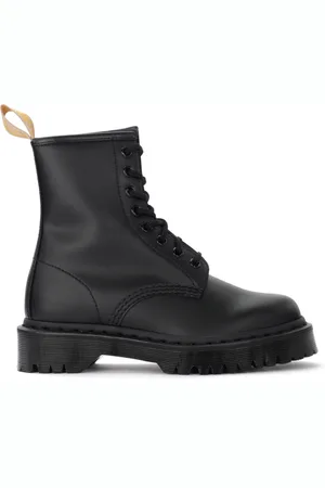 Dr. Martens Schoenen, Dames, Zwart, 37 EU, Leer, 1460 Mono Bex Veterlaarzen