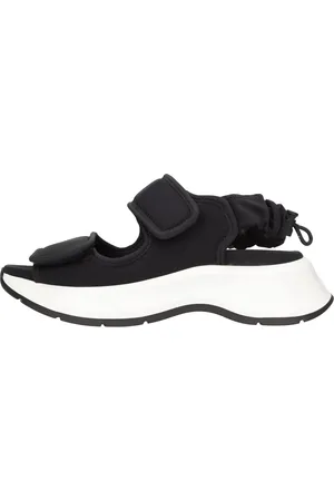 Hogan Schoenen, Dames, Zwart, 36 EU, Sandalen