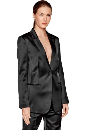 Calvin Klein Jassen, Dames, Zwart, M, Polyester, K20K204176 Blazer