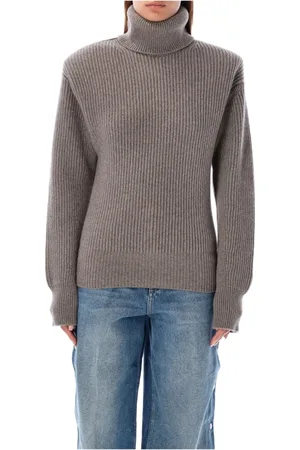 Stella McCartney Truien, Dames, Grijs, M, Wol, Cozy Taupe Truien Aw 24