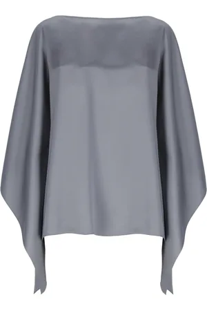 Lanvin Blouses & Shirts, Dames, Grijs, M, Batwing Sleeve Blouse