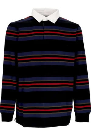 Carhartt Tops, Heren, Veelkleurig, M, Katoen, Long Sleeve Oregon Rugby Shirt