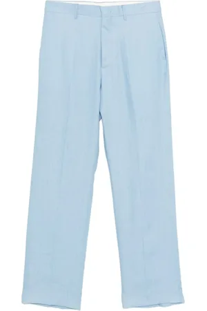 TAGLIATORE Broeken, Heren, Blauw, M, Wol, Kostuum Broek