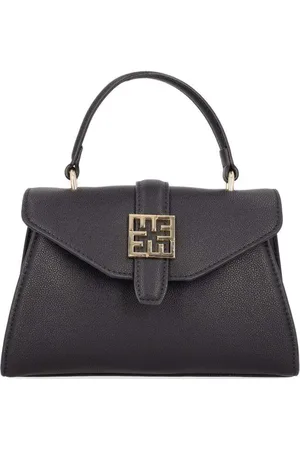 ERMANNO SCERVINO Tassen, Dames, Zwart, ONE Size, Leer, Raffaella Top Handle Bag