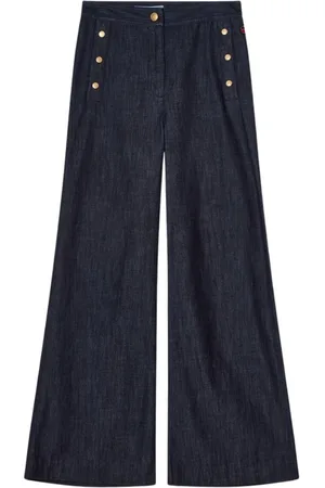 BUSNEL Broeken, Dames, Blauw, M, Denim, Pim Denim Broek