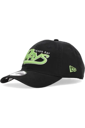 New Era Accessoires, unisex, Zwart, ONE Size, Katoen, MLB Throwback Gebogen Klep Pet