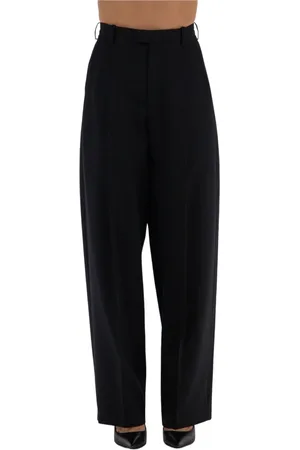 Marni Broeken, Dames, Zwart, S, Katoen, Wijde broek