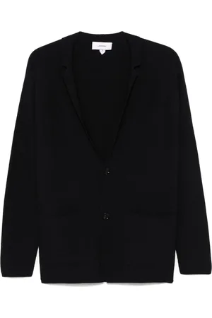 LARDINI Truien, Heren, Zwart, L, Wol, Stijlvol Jasvest