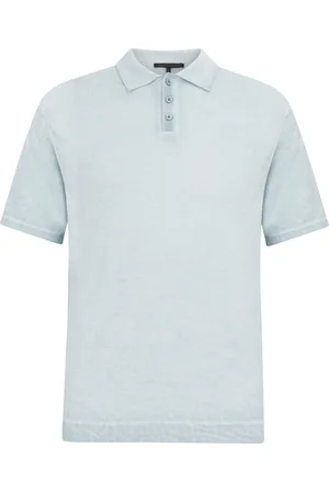 Drykorn Tops, Heren, Blauw, M, Katoen, Polo Shirt