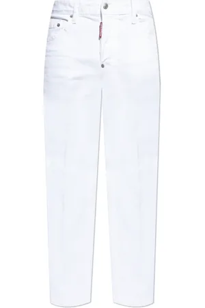 Dsquared2 Jeans, Heren, Wit, XL, Katoen, Skater Jean