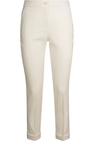 Etro Broeken, Dames, , S, Leer, Cropped broek