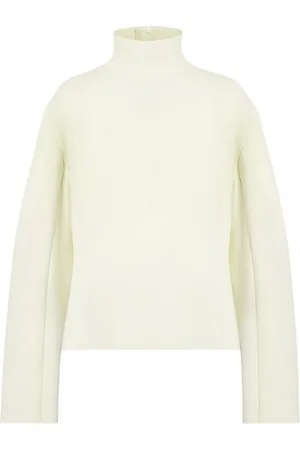The Row Truien, Dames, Geel, S, Kasjmier, Roll-neck Cashmere Jumper