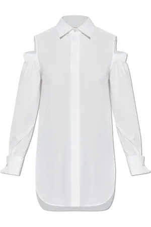 Max Mara Blouses & Shirts, Dames, Wit, M, Katoen, Ragni Shirt