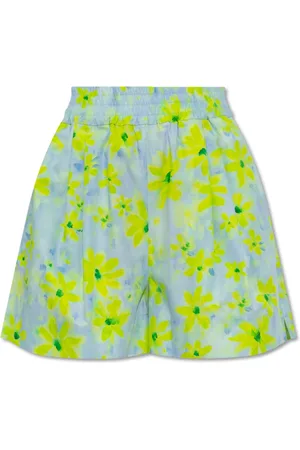 Marni Korte broeken, Dames, Blauw, S, Katoen, Short Shorts