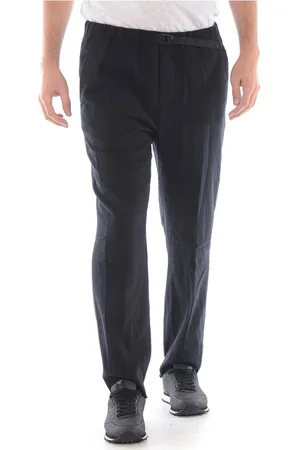 D.A. Daniele Alessandrini Broeken, Heren, Zwart, XL, Katoen, Jeans