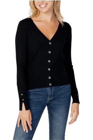 Guess Truien, Dames, Zwart, M, Nylon, Zena Cardigan