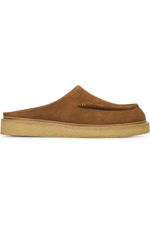 Marni Schoenen, Heren, Bruin, 43 EU, Leer, Slip-on sneakers met reliëflogo